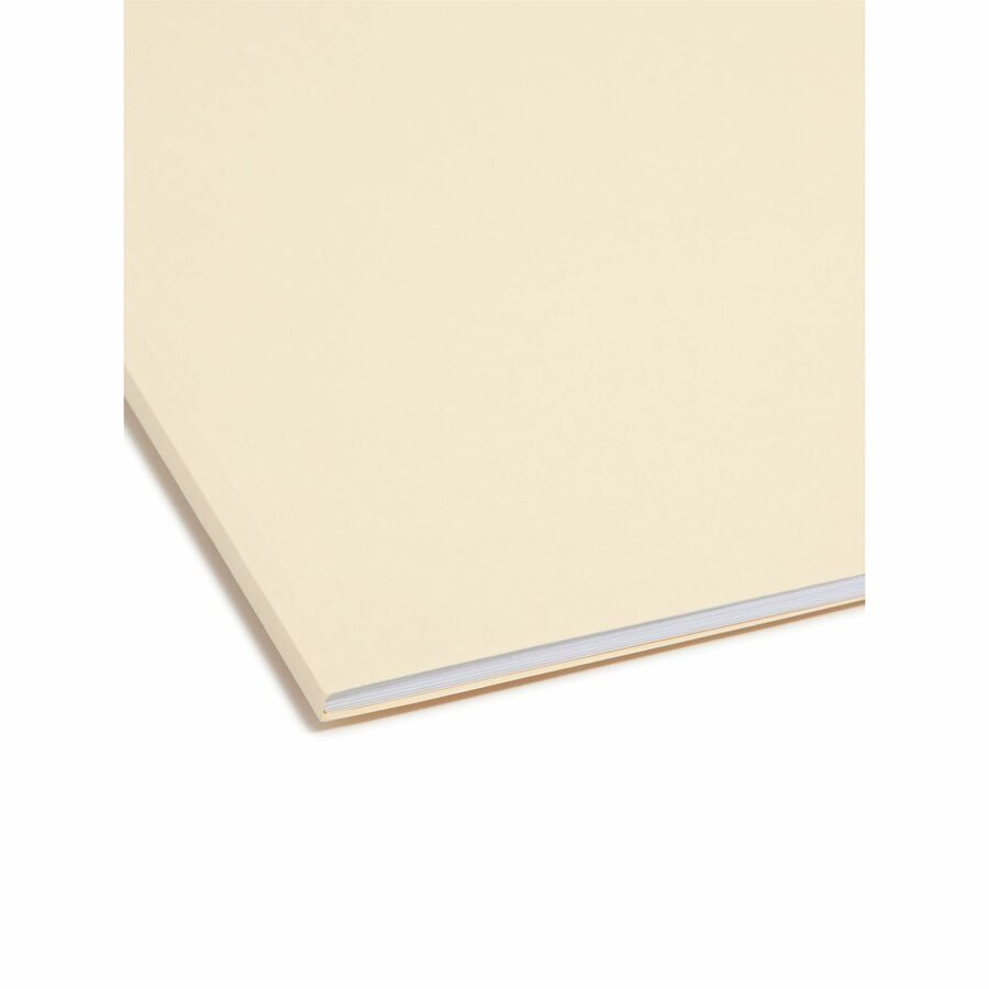 Smead 1/3 Tab Cut Letter Recycled Fastener Folder - 8 1/2’’ x 11’’ - 3/4’’ Expansion - 2 2K Fastener(s) - 2’’