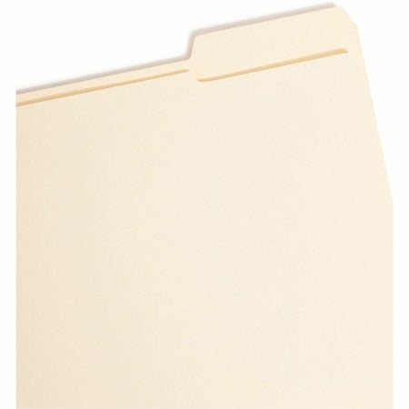 Smead 1/3 Tab Cut Letter Recycled Fastener Folder - 8 1/2’’ x 11’’ - 3/4’’ Expansion - 2 2K Fastener(s) - 2’’