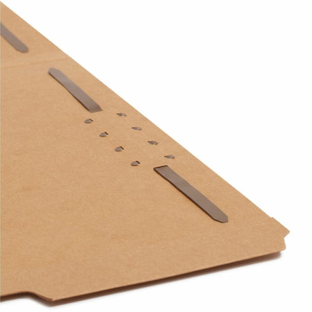 Smead 1/3 Tab Cut Letter Recycled Fastener Folder - 8 1/2’’ x 11’’ - 3/4’’ Expansion - 2 2K Fastener(s) - 2’’
