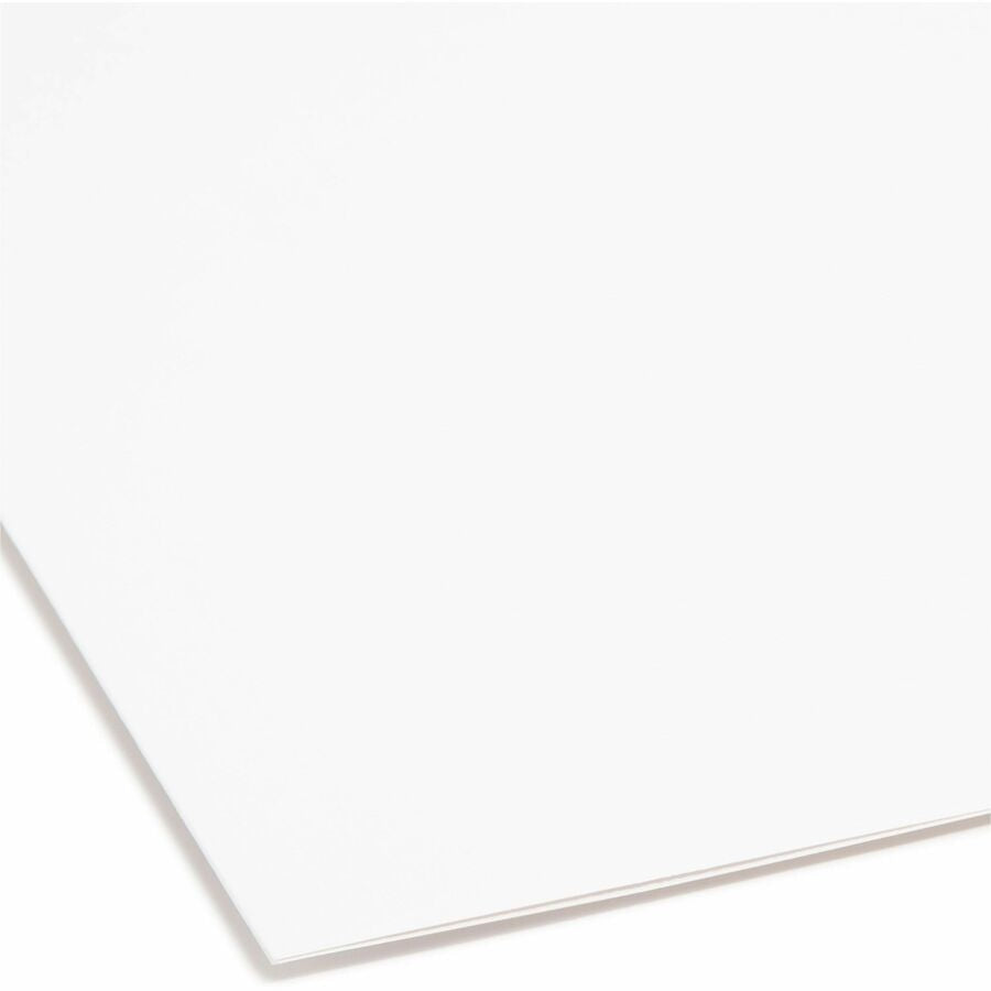 Smead 1/3 Tab Cut Letter Recycled Fastener Folder - 8 1/2’’ x 11’’ - 3/4’’ Expansion - 2 Prong K Style Fastener(s)