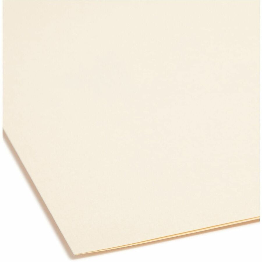 Smead 1/3 Tab Cut Letter Recycled Fastener Folder - 8 1/2’’ x 11’’ - 3/4’’ Expansion - 2 2K Fastener(s) - 2’’