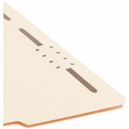 Smead 1/3 Tab Cut Letter Recycled Fastener Folder - 8 1/2’’ x 11’’ - 3/4’’ Expansion - 2 2K Fastener(s) - 2’’