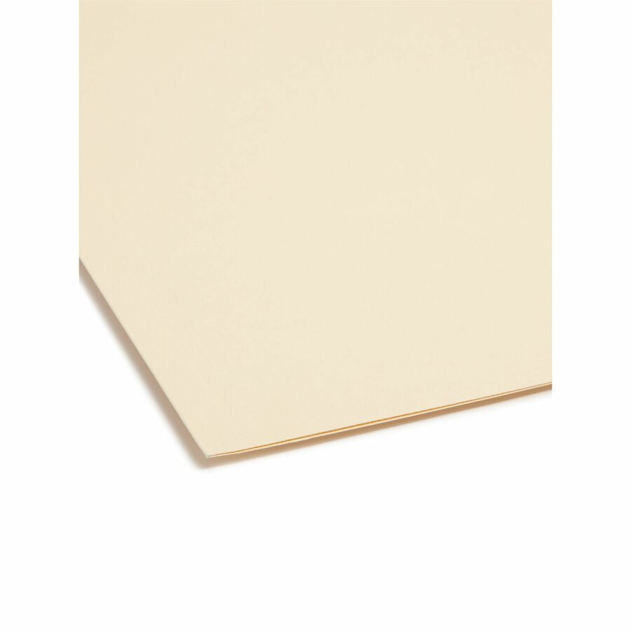 Smead 1/3 Tab Cut Letter Recycled Fastener Folder - 8 1/2’’ x 11’’ - 3/4’’ Expansion - 2 2K Fastener(s) - 2’’