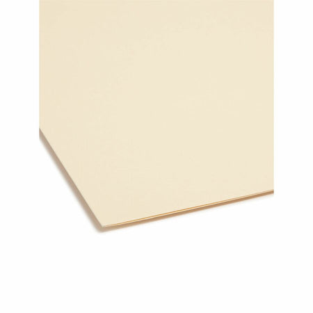 Smead 1/3 Tab Cut Letter Recycled Fastener Folder - 8 1/2’’ x 11’’ - 3/4’’ Expansion - 2 2K Fastener(s) - 2’’
