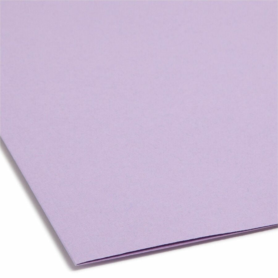 Smead 1/3 Tab Cut Letter Recycled Fastener Folder - 8 1/2’’ x 11’’ - 3/4’’ Expansion - 2 2K Fastener(s) - 2’’ Capacity
