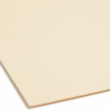 Smead 1/3 Tab Cut Letter Recycled Fastener Folder - 8 1/2’’ x 11’’ - 3/4’’ Expansion - 2 2K Fastener(s) - 2’’