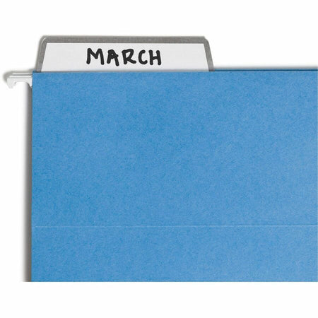 Smead 1/3 Tab Cut Letter Recycled Hanging Folder - 11 pt. - Paperboard - Adhesive Label Write-on - 20 / Box - Folders &