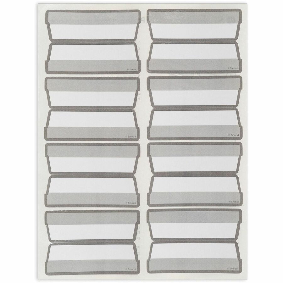 Smead 1/3 Tab Cut Letter Recycled Hanging Folder - 11 pt. - Paperboard - Adhesive Label Write-on - 20 / Box - Folders &