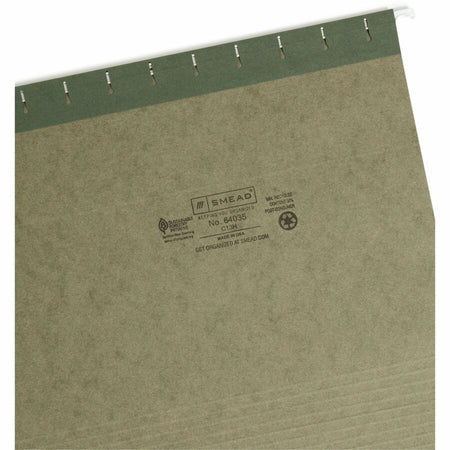 Smead 1/3 Tab Cut Letter Recycled Hanging Folder - Alternate-Image7