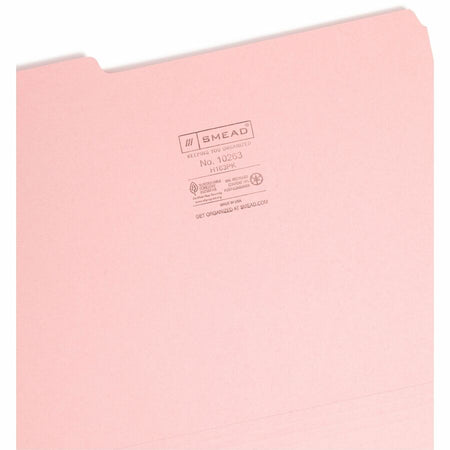 Smead 1/3 Tab Cut Letter Recycled Interior File Folder - Alternate-Image3