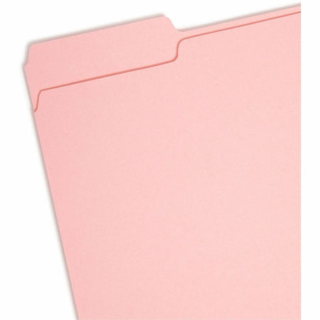 Smead 1/3 Tab Cut Letter Recycled Interior File Folder - Left