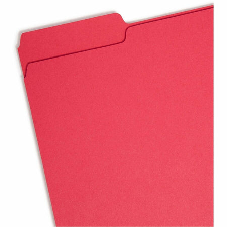 Smead 1/3 Tab Cut Letter Recycled Interior File Folder - Left