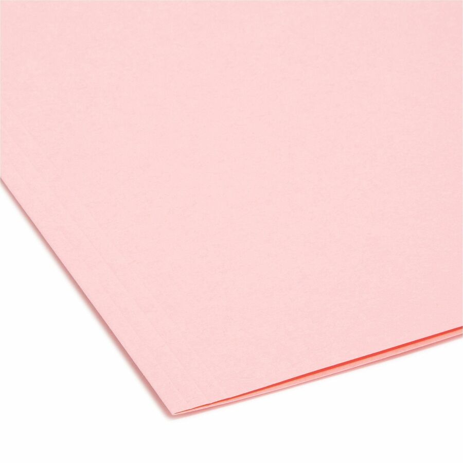 Smead 1/3 Tab Cut Letter Recycled Interior File Folder - Bottom