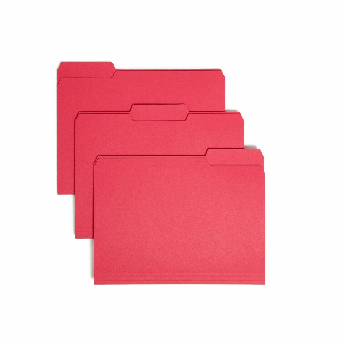 Smead 1/3 Tab Cut Letter Recycled Interior File Folder - 2000