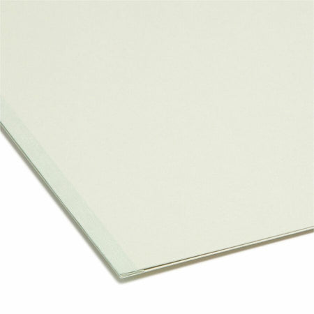 Smead 1/3 Tab Cut Letter Recycled Top File Folder - 8 1/2’’ x 11’’ - 1’’ Expansion - Location - Assorted Position