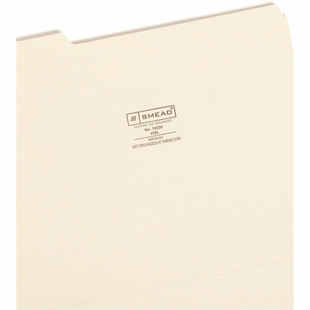 Smead 1/3 Tab Cut Letter Recycled Top Tab File Folder - Alternate-Image10