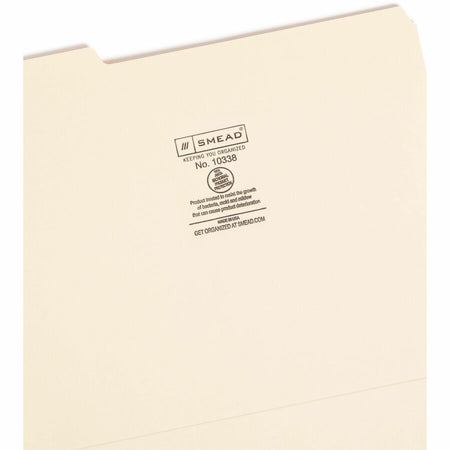 Smead 1/3 Tab Cut Letter Recycled Top Tab File Folder - Alternate-Image5
