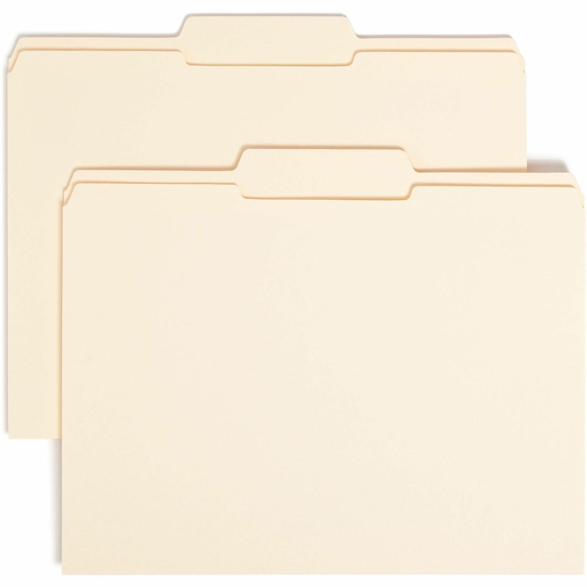 Smead 1/3 Tab Cut Letter Recycled Top Tab File Folder - 2000