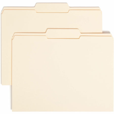 Smead 1/3 Tab Cut Letter Recycled Top Tab File Folder - 2000