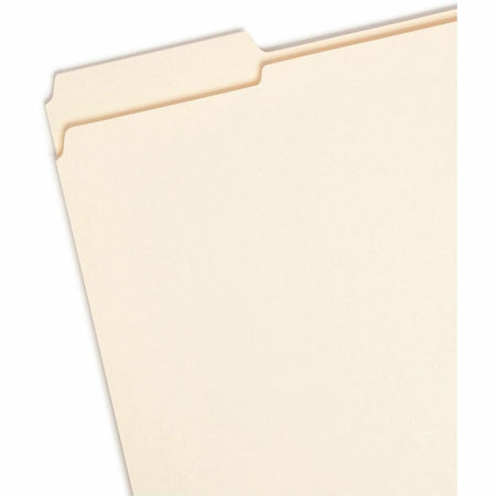 Smead 1/3 Tab Cut Letter Recycled Top Tab File Folder - Left