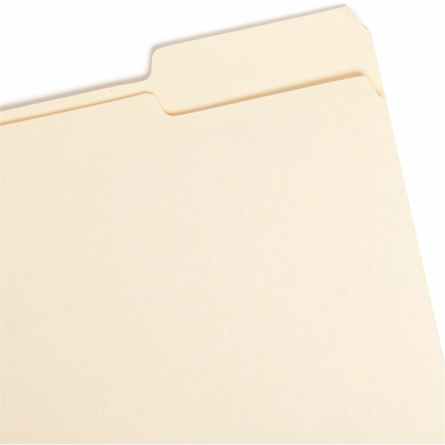 Smead 1/3 Tab Cut Letter Recycled Top Tab File Folder - Top