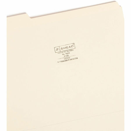 Smead 1/3 Tab Cut Letter Recycled Top Tab File Folder - Alternate-Image9