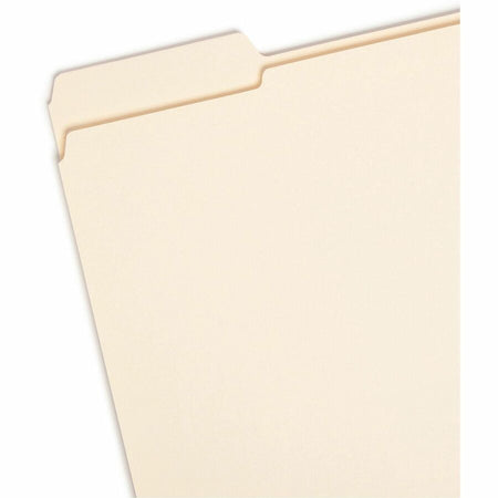 Smead 1/3 Tab Cut Letter Recycled Top Tab File Folder - Left
