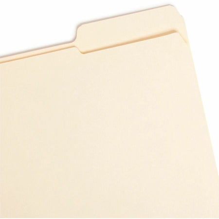 Smead 1/3 Tab Cut Letter Recycled Top Tab File Folder - Left