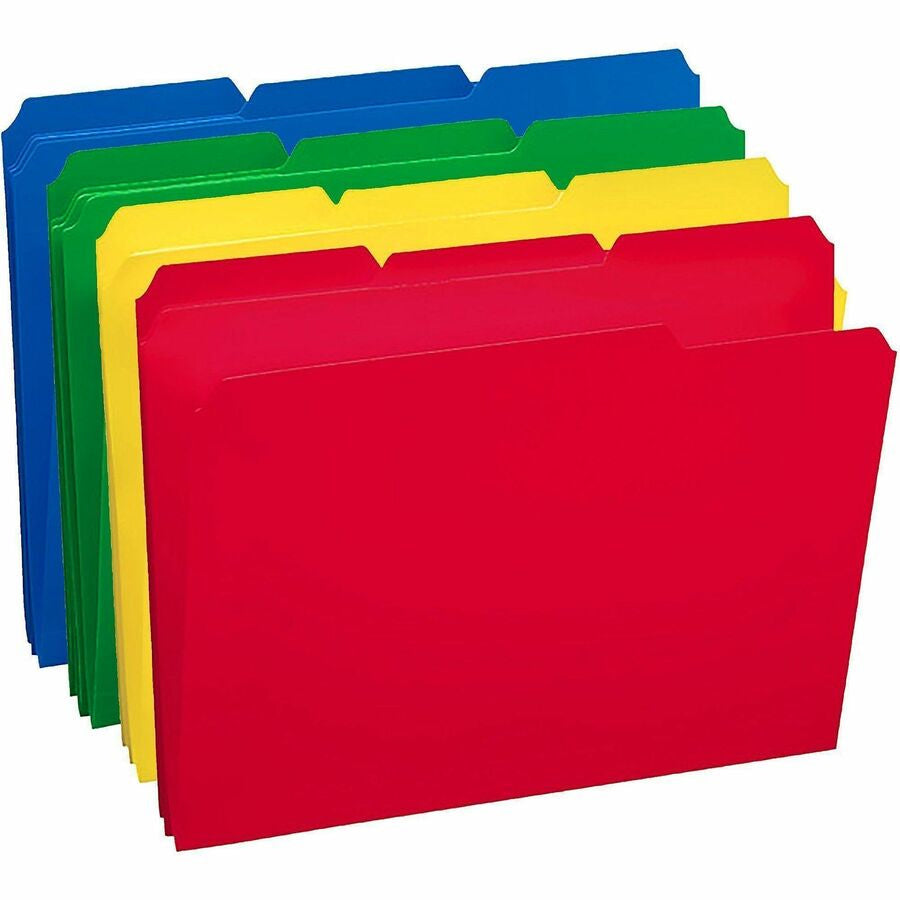 Smead 1/3 Tab Cut Letter Top Tab File Folder - Right