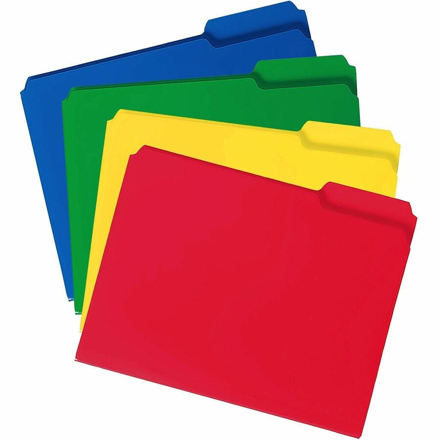 Smead 1/3 Tab Cut Letter Top Tab File Folder - Front