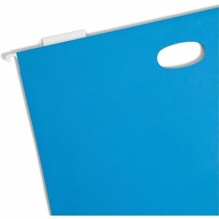 Smead 1/5 Tab Cut Legal Recycled Hanging Folder - 8 1/2’’ x 14’’ - 3’’ Expansion - Top Location - Assorted Position