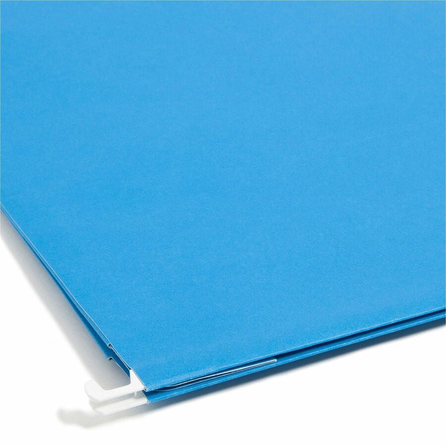 Smead 1/5 Tab Cut Legal Recycled Hanging Folder - 8 1/2’’ x 14’’ - 3’’ Expansion - Top Location - Assorted Position