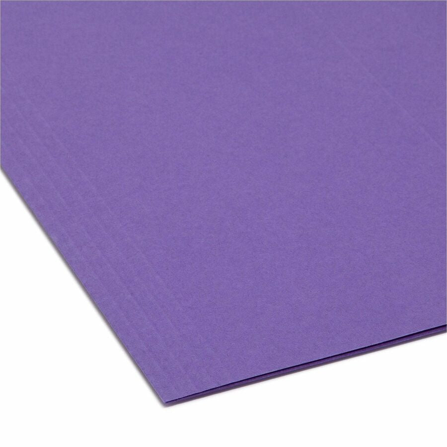 Smead 1/5 Tab Cut Letter Recycled Hanging Folder - Bottom