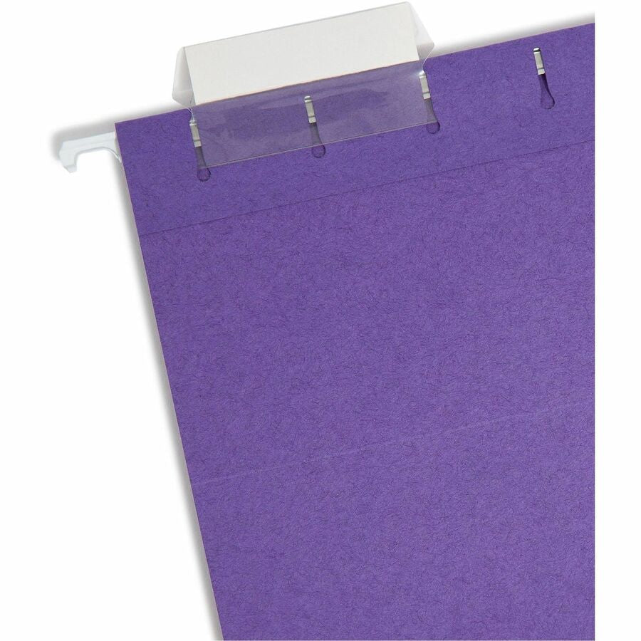 Smead 1/5 Tab Cut Letter Recycled Hanging Folder - Left