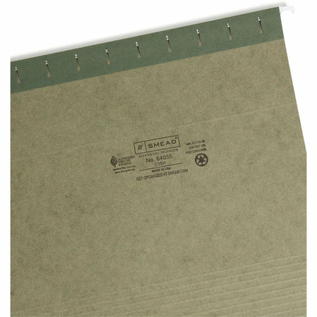 Smead 1/5 Tab Cut Letter Recycled Hanging Folder - Alternate-Image11
