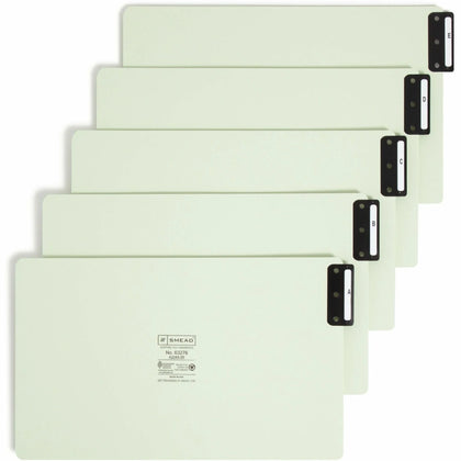 Smead 100% Recycled Vertical Filing Guides - A-Z Tabs - Legal Size