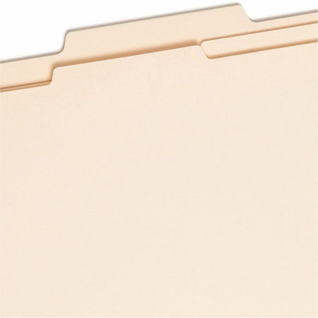 Smead 2/5 Tab Cut Legal Recycled Classification Folder - 8 1/2’’ x 14’’ - 2’’ Expansion - 2 2B Fastener(s)