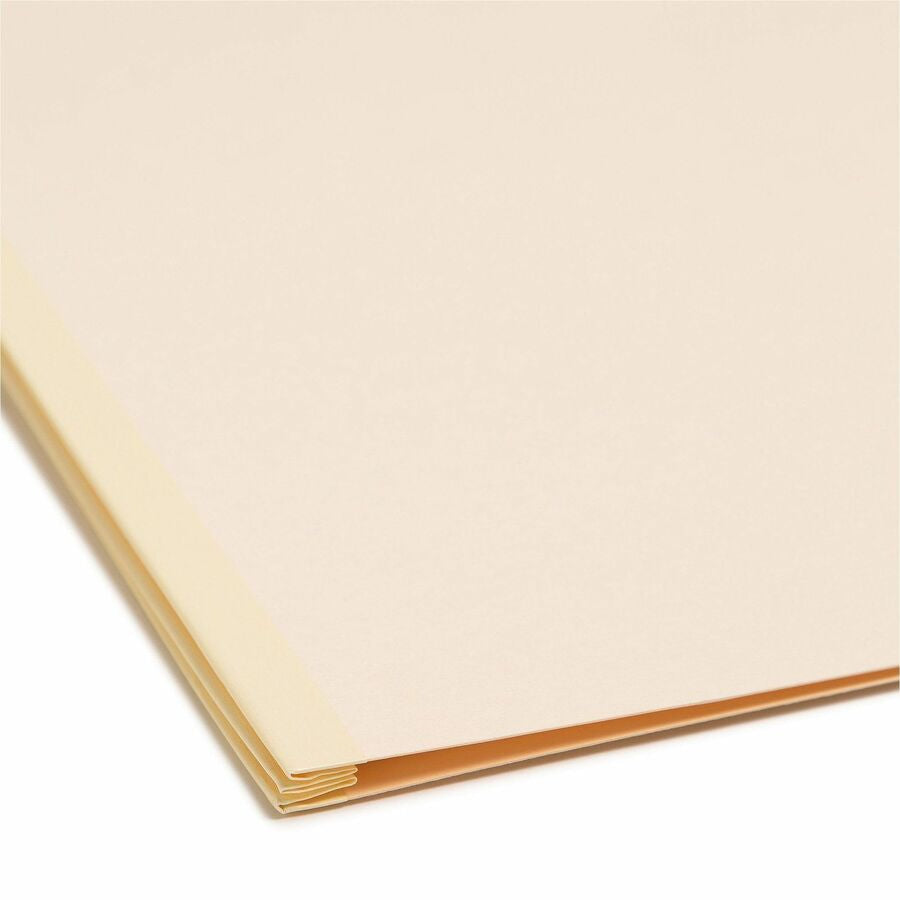 Smead 2/5 Tab Cut Legal Recycled Classification Folder - 8 1/2’’ x 14’’ - 2’’ Expansion - 2 2B Fastener(s)