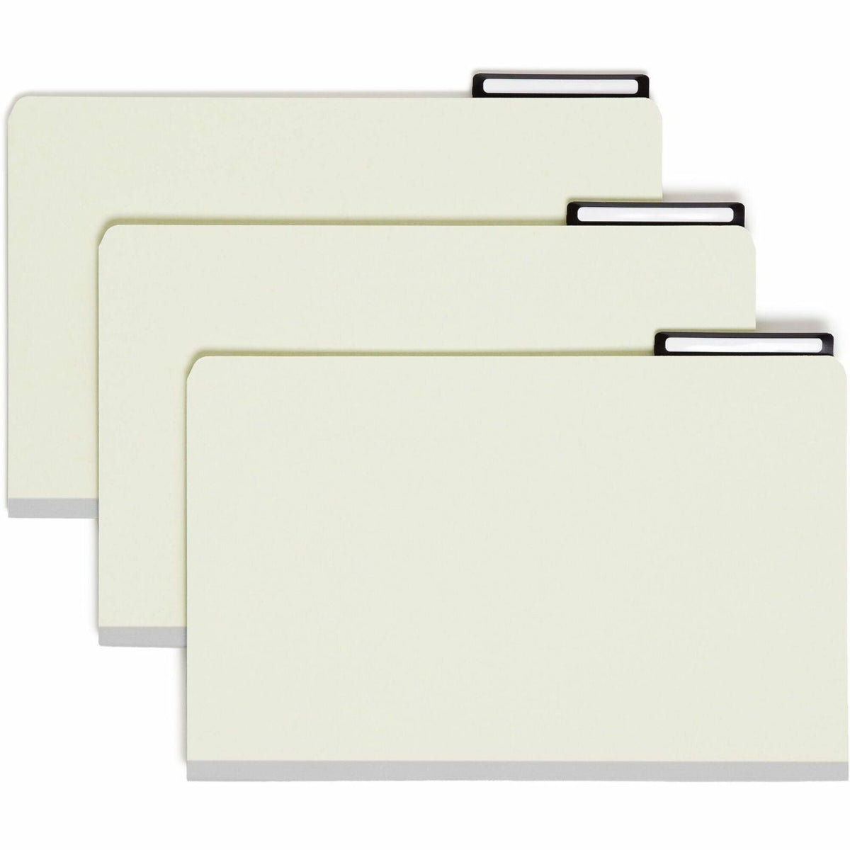 Smead 2/5 Tab Cut Legal Recycled Classification Folder - 2000