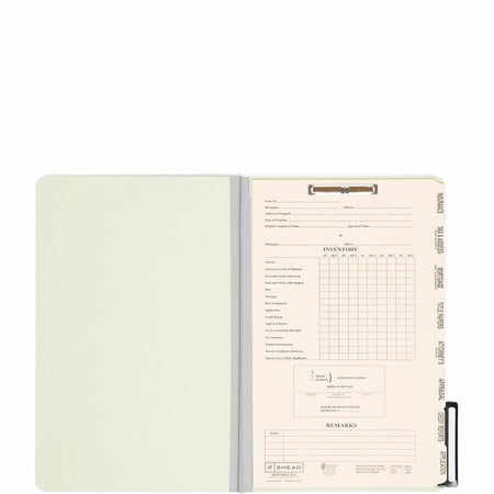 Smead 2/5 Tab Cut Legal Recycled Classification Folder - Alternate-Image1