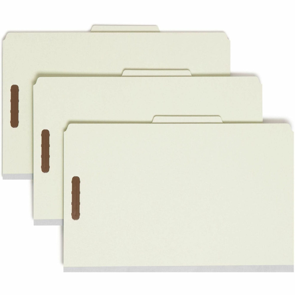 Smead 2/5 Tab Cut Legal Recycled Classification Folder - 2000