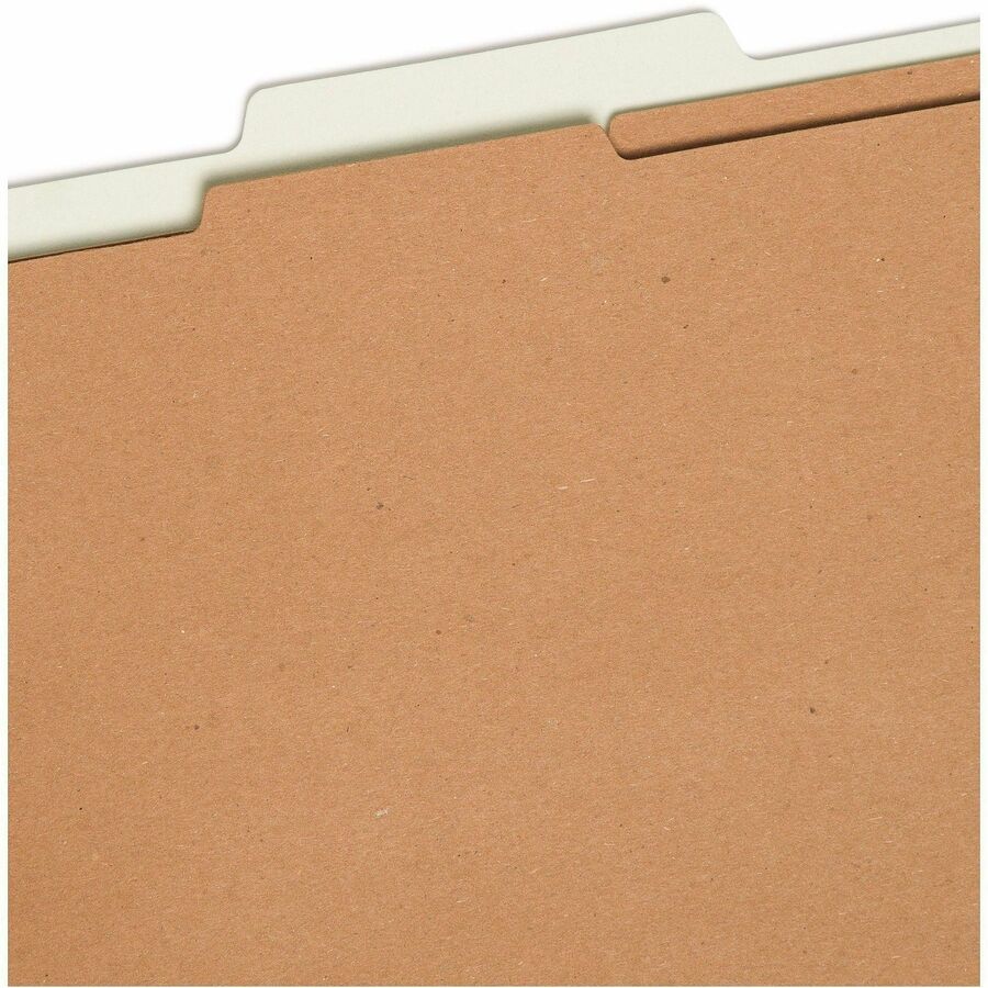 Smead 2/5 Tab Cut Legal Recycled Classification Folder - Front