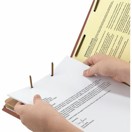 Smead 2/5 Tab Cut Legal Recycled Classification Folder - Alternate-Image3