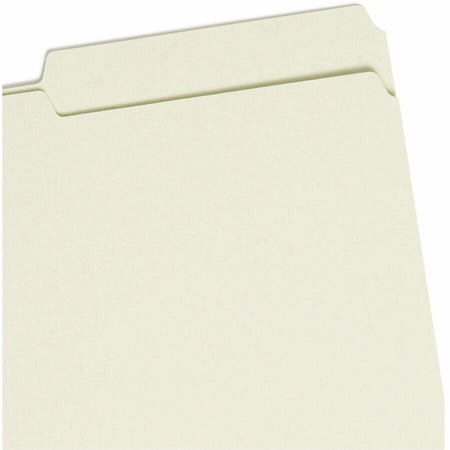Smead 2/5 Tab Cut Legal Recycled Fastener Folder - 8 1/2’’ x 14’’ - 2’’ Expansion - 2 2S Fastener(s) - Top Location