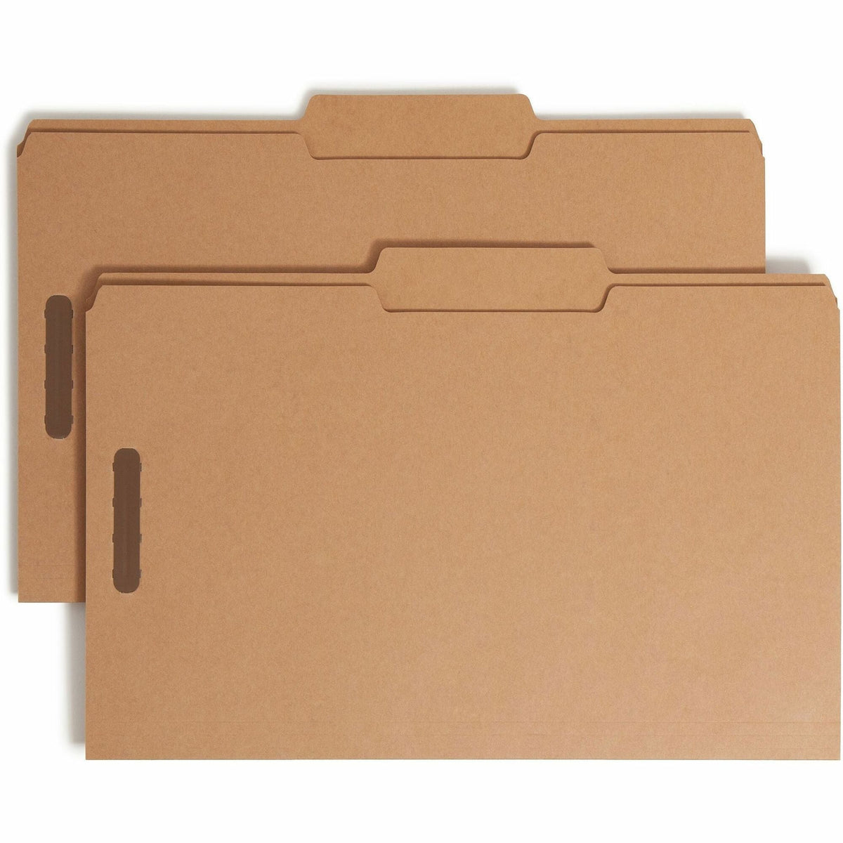 Smead 2/5 Tab Cut Legal Recycled Fastener Folder - 2000