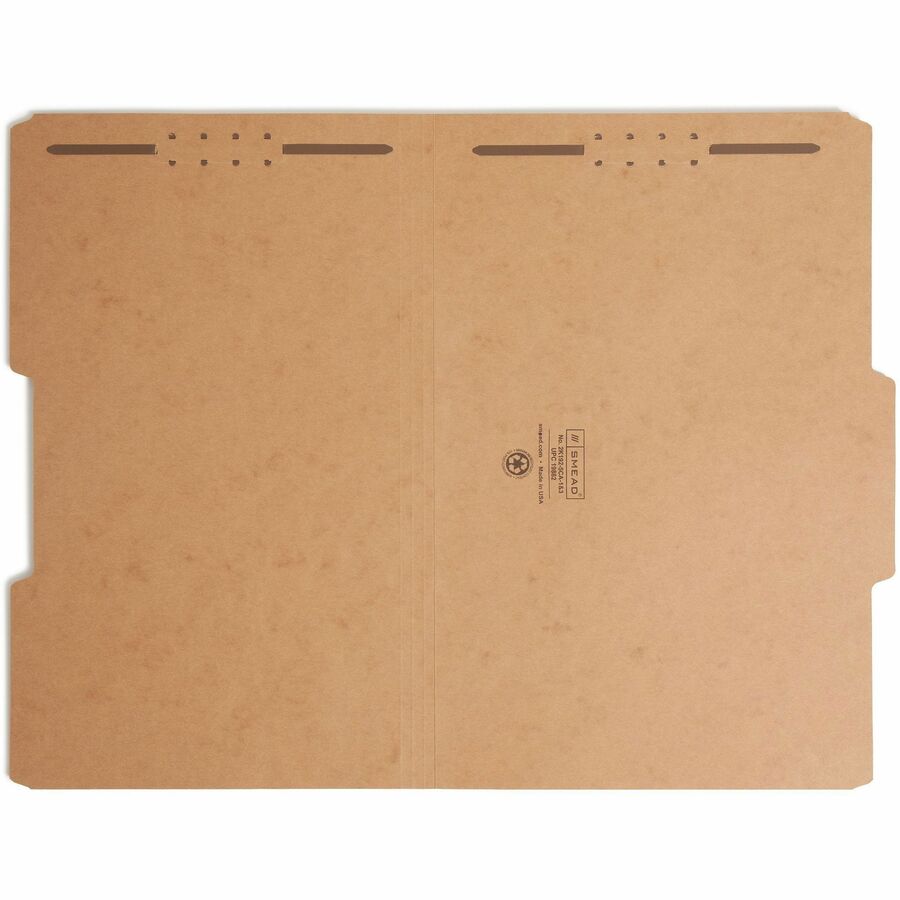 Smead 2/5 Tab Cut Legal Recycled Fastener Folder - Alternate-Image4