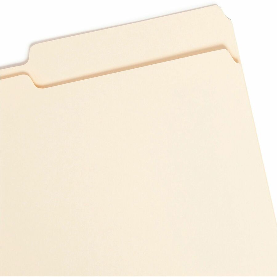 Smead 2/5 Tab Cut Legal Recycled Top Tab File Folder - Top