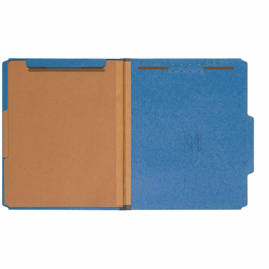 Smead 2/5 Tab Cut Letter Recycled Classification Folder - Alternate-Image2