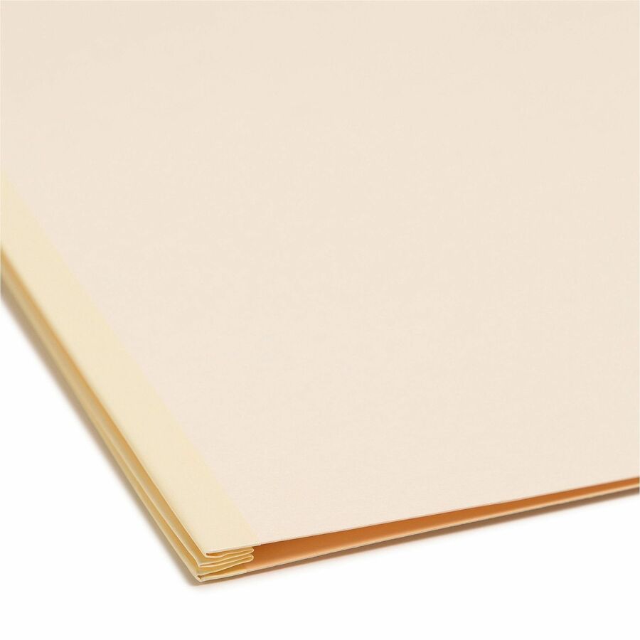 Smead 2/5 Tab Cut Letter Recycled Classification Folder - Bottom