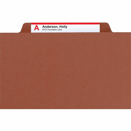Smead 2/5 Tab Cut Letter Recycled Classification Folder - Alternate-Image4